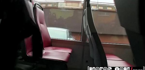  Sexy Bus Blonde (Adele) gets picked up and fucked hard - MOFOS